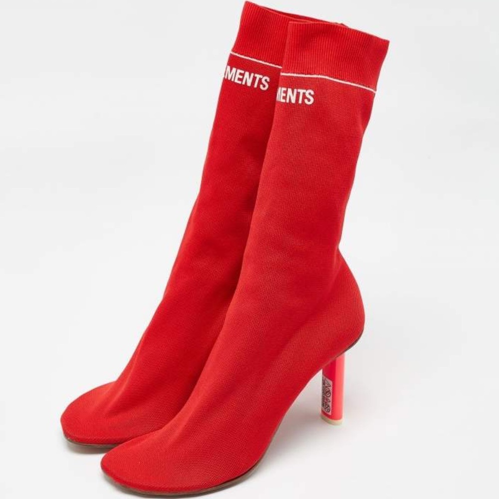 Vêtements sock-style lighter heel Bootie
